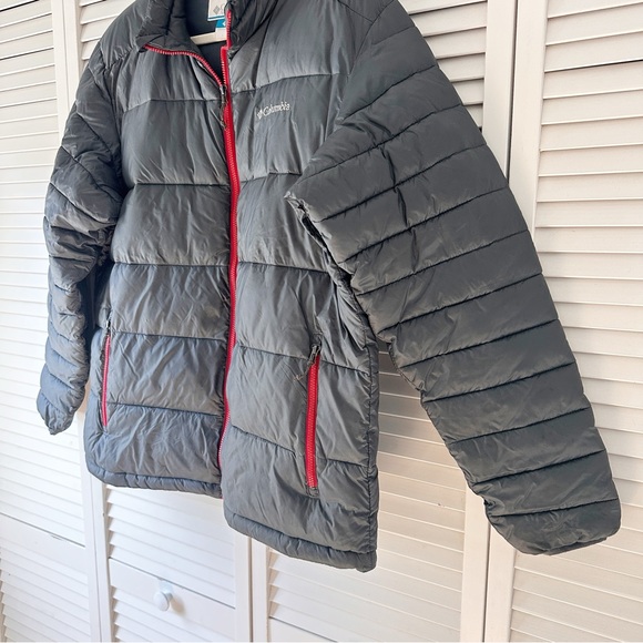 Columbia Frost Fighter Insulated Down Puffer Jacket Graphite L - Picture 6 of 13